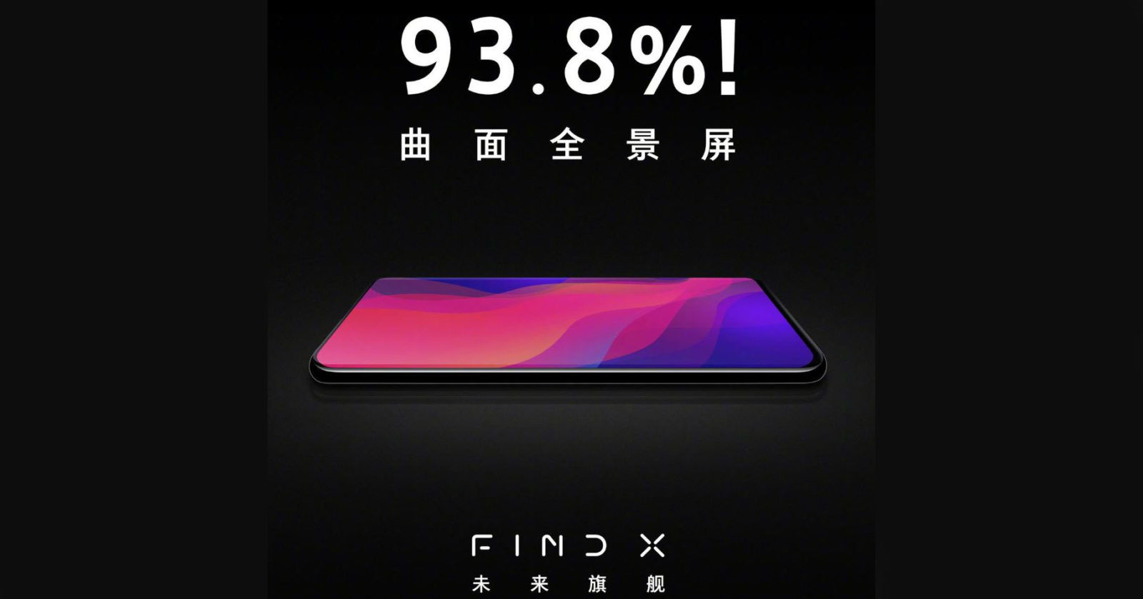 iPhone X එකත් පරදා Oppo Find X එක Screen-to-Body Ratio 93.8% ක් ලෙස වාර්ථාවක් තබයි