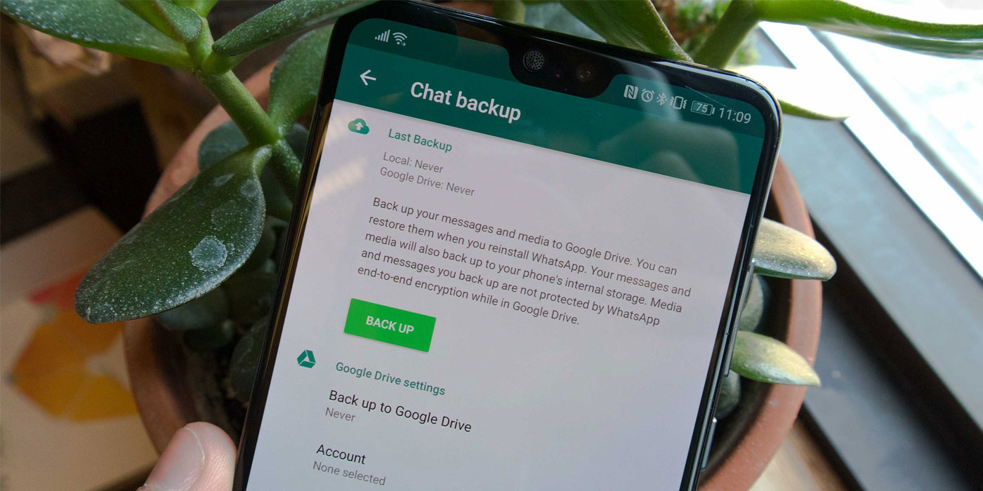 WhatsApp backup කිරීම සඳහා Google Drive එකෙන් ඉඩ ලබාගැනීම නැවැත්වීමට කටයුතු කරයි