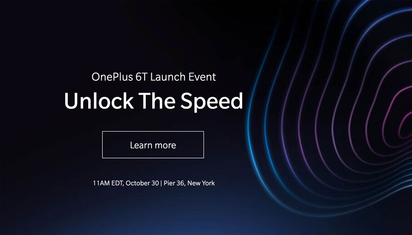 Apple event එක නිසා OnePlus 6T Event එක පැවැත්වෙන දිනය වෙනස්කරයි