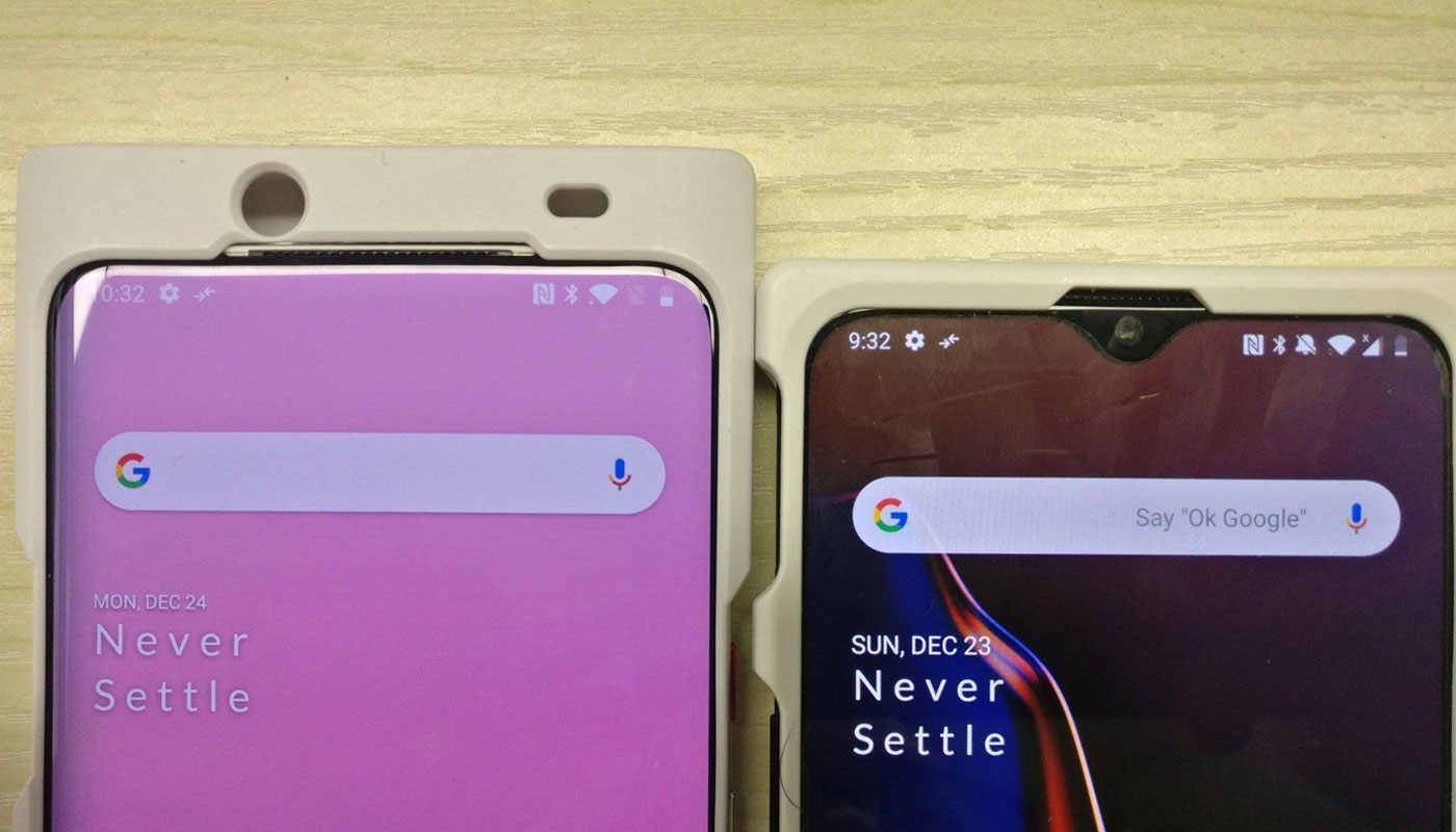 OnePlus 7 ජංගම දුරකථනය Notch එකක් රහිත වන බවට ඉඟි පළ කරන ඡායාරූප කිහිපයක් leak වෙයි