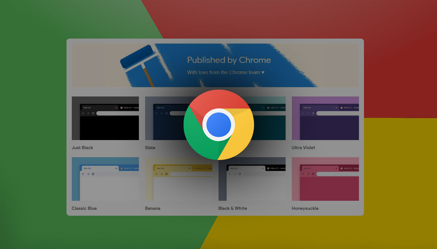 Google Chrome වලට අලුත් Themes කිහිපයක් හඳුන්වා දීමට Google සමාගම කටයුතු කරයි