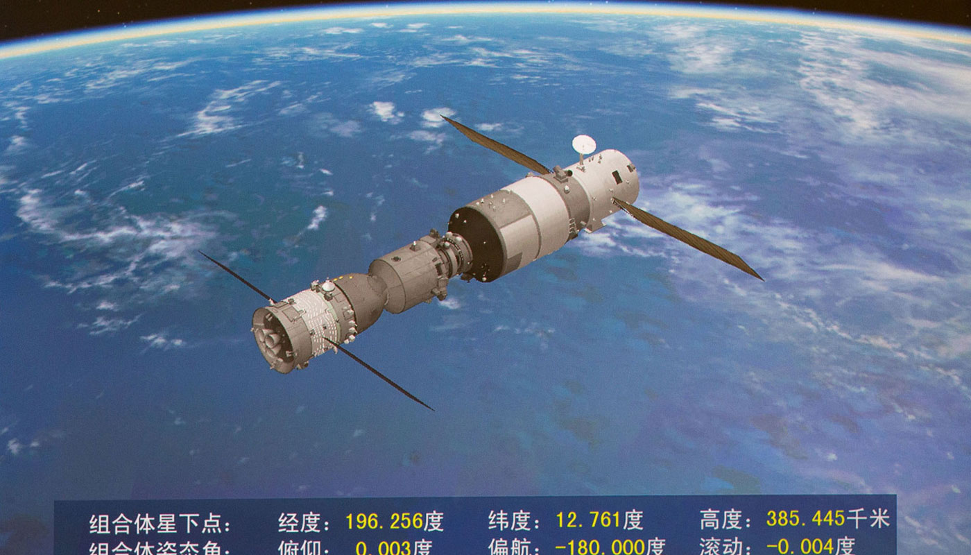 Tiangong-2 නම් වන චීන අභ්‍යාවකාශ මධ්‍යස්ථානය අද දින ඇතුලත විනාශ කර දැමීමට නියමිතයි