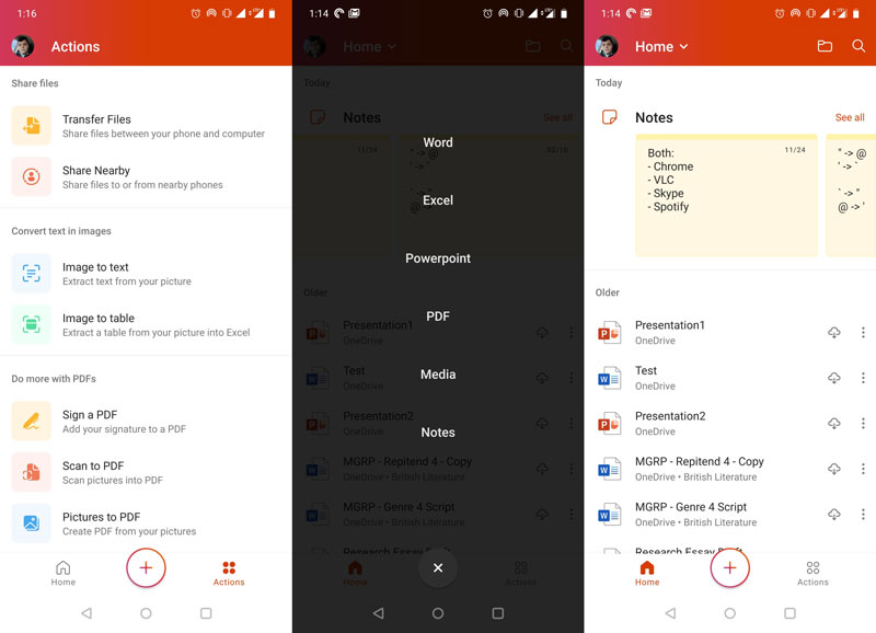 Microsoft සමාගම විසින් ඔවුන්ගේ අලුත් Office app එක Android සඳහා නිකුත් කරයි