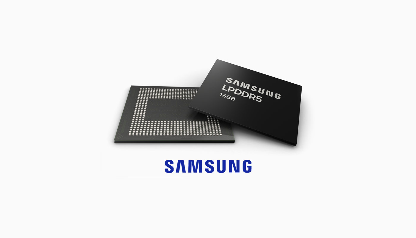 Samsung සමාගම විසින් 16 GB LPDDR5 RAM මහා පරිමාණයෙන් නිෂ්පාදනය කිරීම ආරම්භ කරයි
