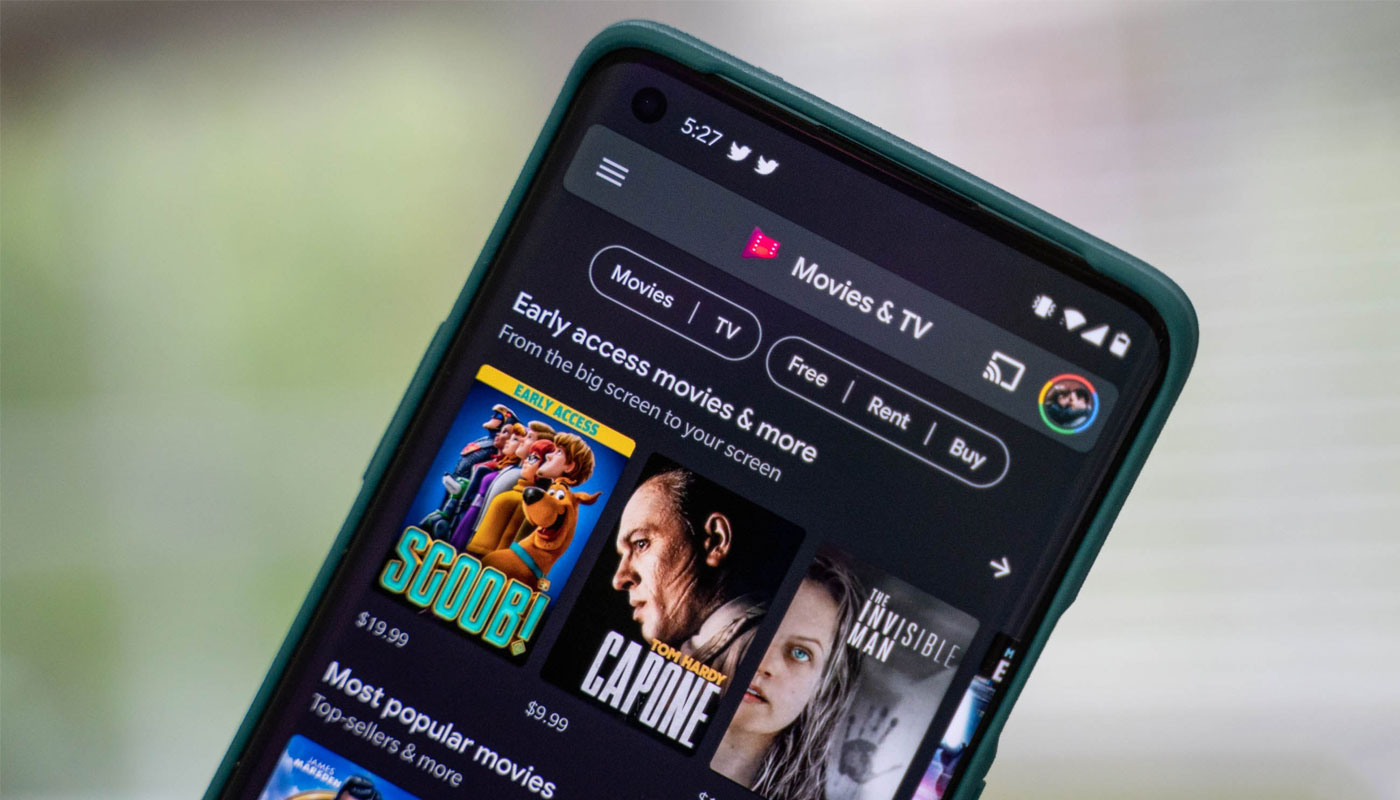 Google Play Movies App එක Google Play Store වල downloads බිලියන 5ක් අභිබවා යාමට සමත් වෙයි