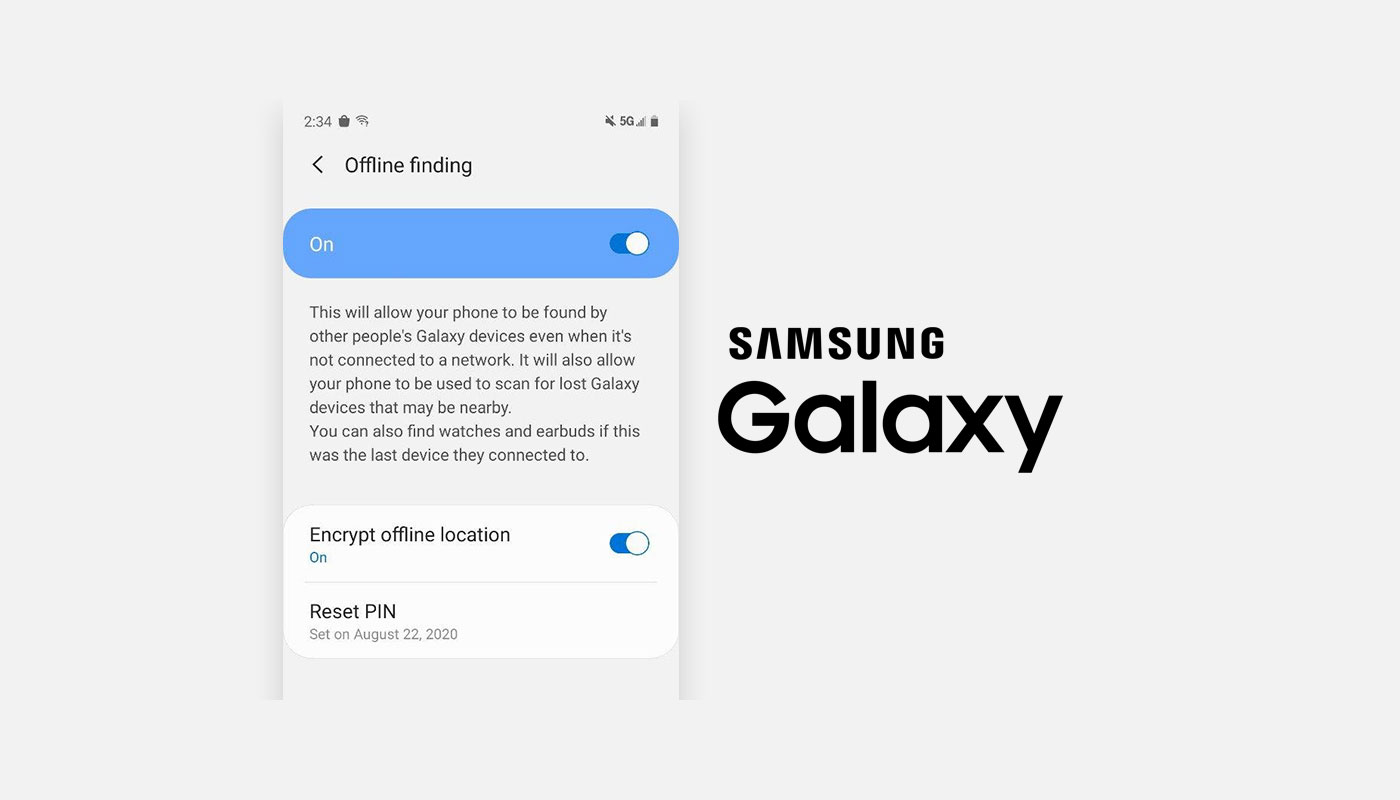 Samsung Find My Mobile app එක හරහා දැන් Galaxy devices offline තිබියදී පවා සොයාගත හැකි පහසුකමක් ලබාදීමට කටයුතු කරයි