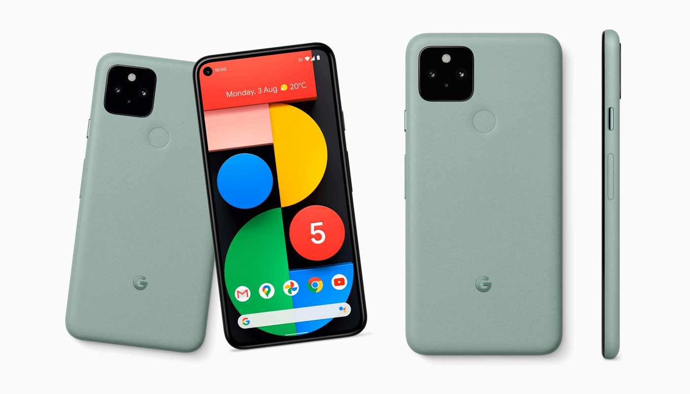 Pixel 5 ජංගම දුරකථනයේ අන්තර්ජාලයට නිකුත් වූ official renders අතරට කොළ පැහැති මාදිලියක් ද එකතු වෙයි