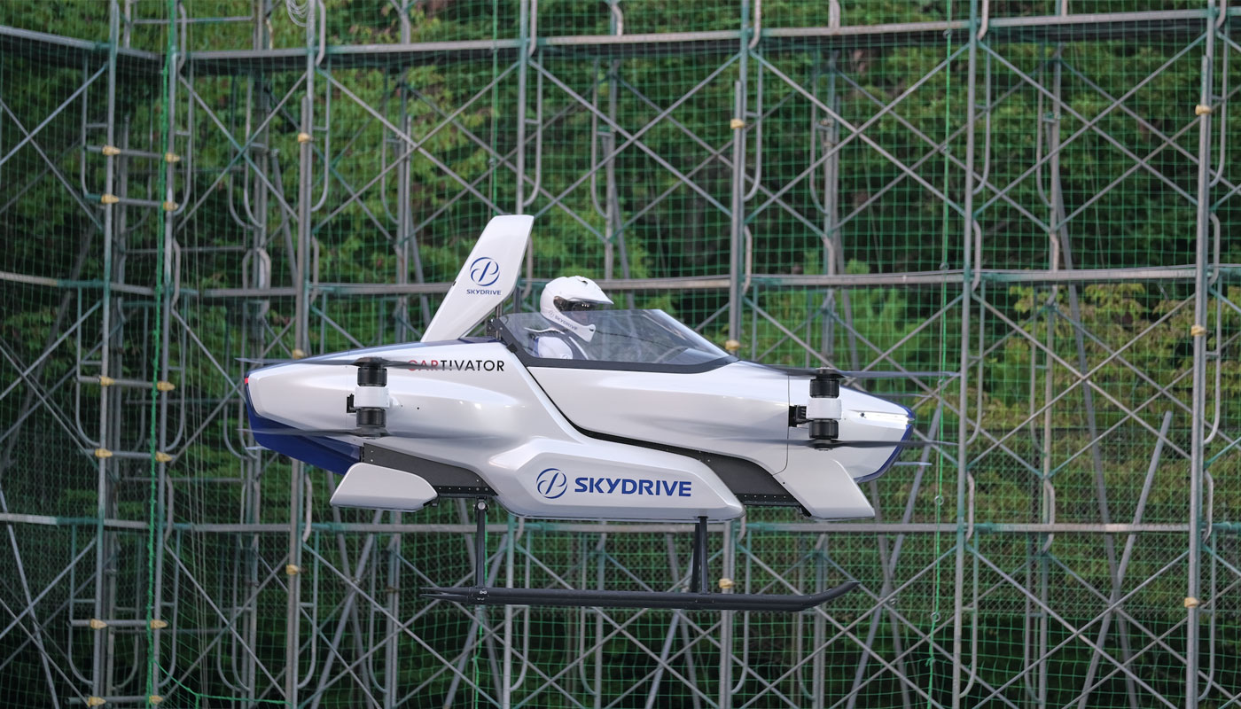 මිනිසුන් සහිතව පියාසර කලහැකි Flying Car එකක් සාර්ථකව අත්හදා බැලීමට ජපානය සමත් වෙයි