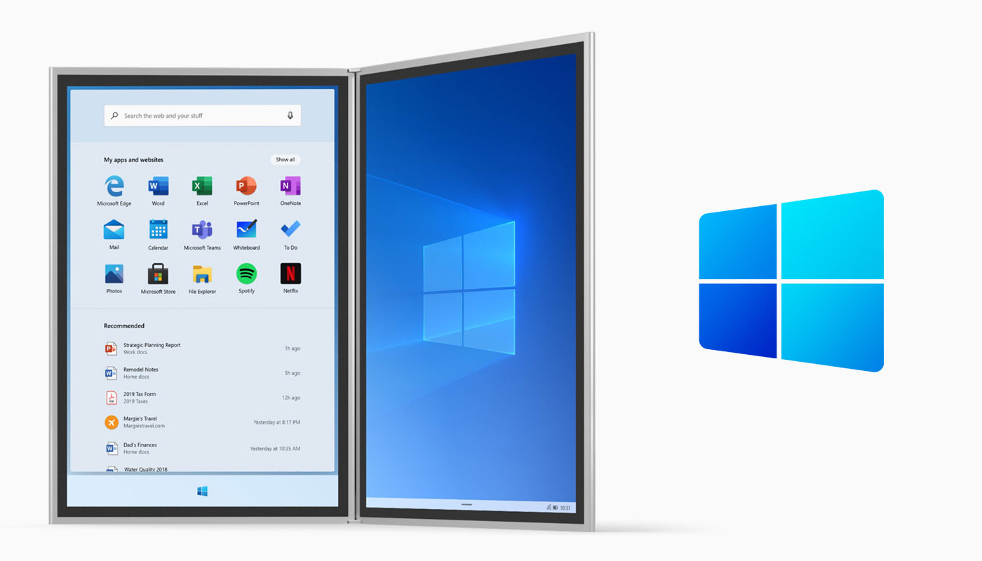 Microsoft සමාගමේ අලුත්ම Windows 10X මෙහෙයුම් පද්ධතියේ near-final release එකක් අන්තර්ජාලයට එකතු වෙයි