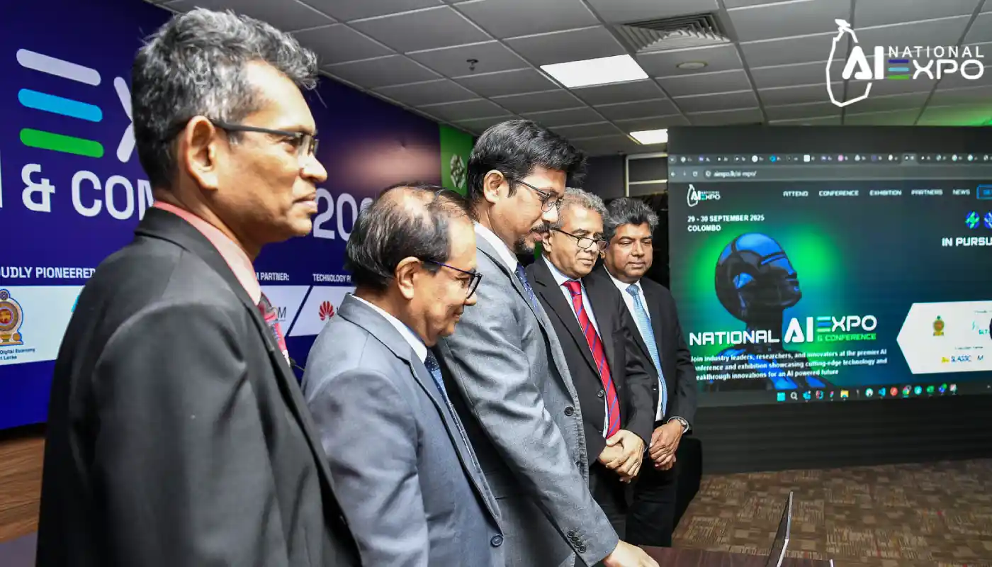 ශ්‍රී ලංකාවේ AI අනාගතය වෙනුවෙන් තැබෙන පළමු පියවර: AI Expo ප්‍රදර්ශනය සහ සමුළුව ප්‍රකාශයට පත් කෙරේ