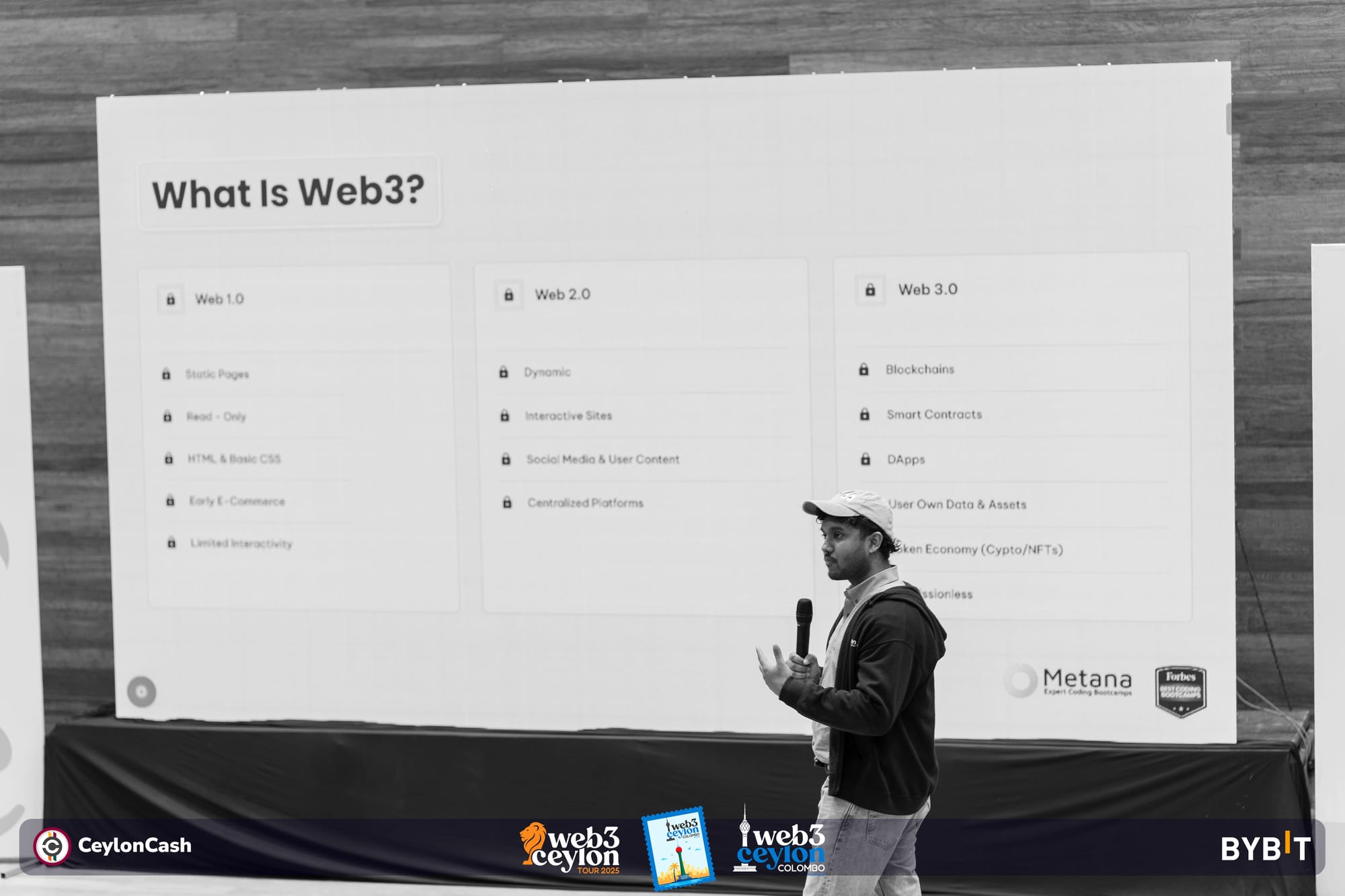 Blockchain Development ගැ​න කොළඹ ​දී පැවති Web3Ceylon Tour එකේ පළමු දිනය පිළිබඳව දැන ගනි​මු