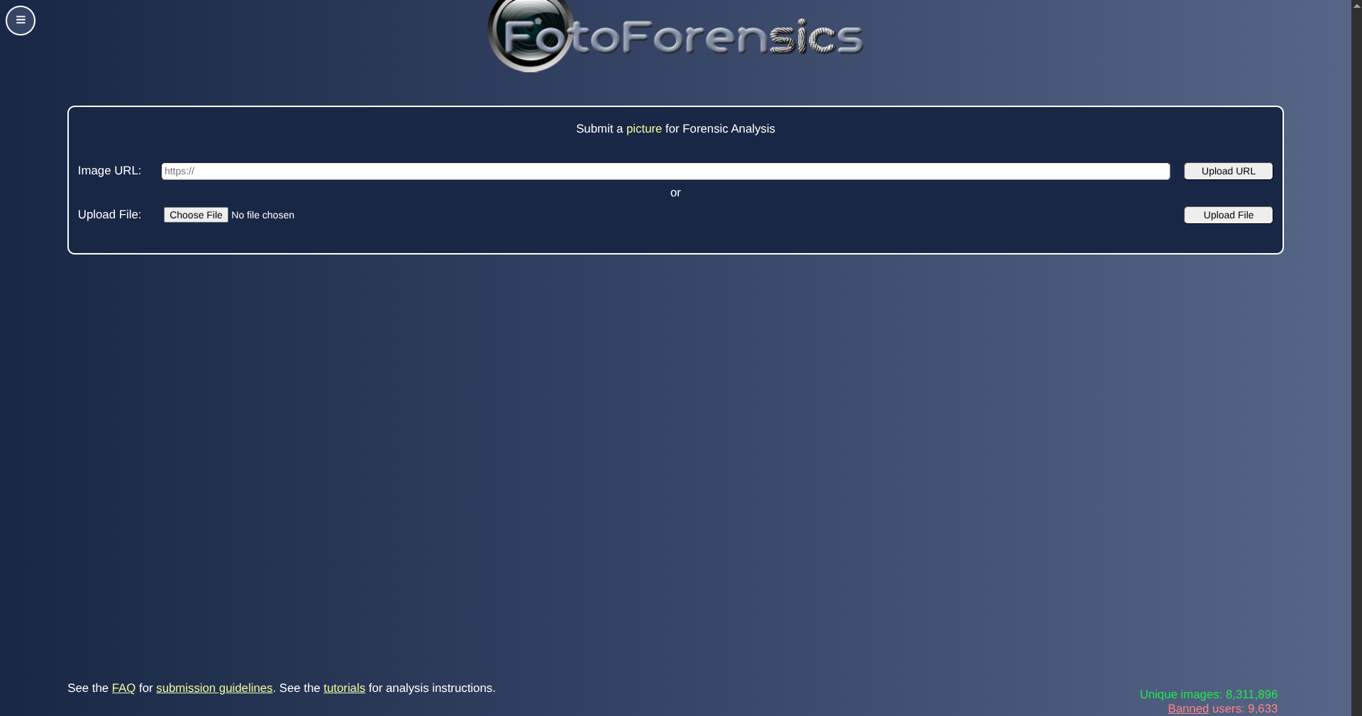FotoForensics provides budding researchers and professional investigators access to cutting-edge tools for digital photo forensics.