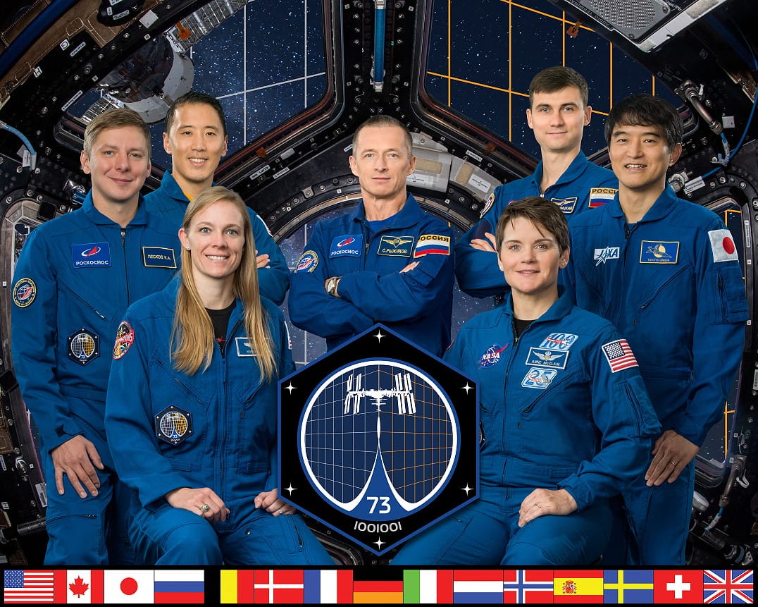 ISS Expedition 73 crew