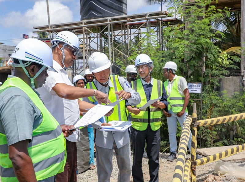 Defence Secretary Visits Doppler Weather Radar Project Site in Puttalam