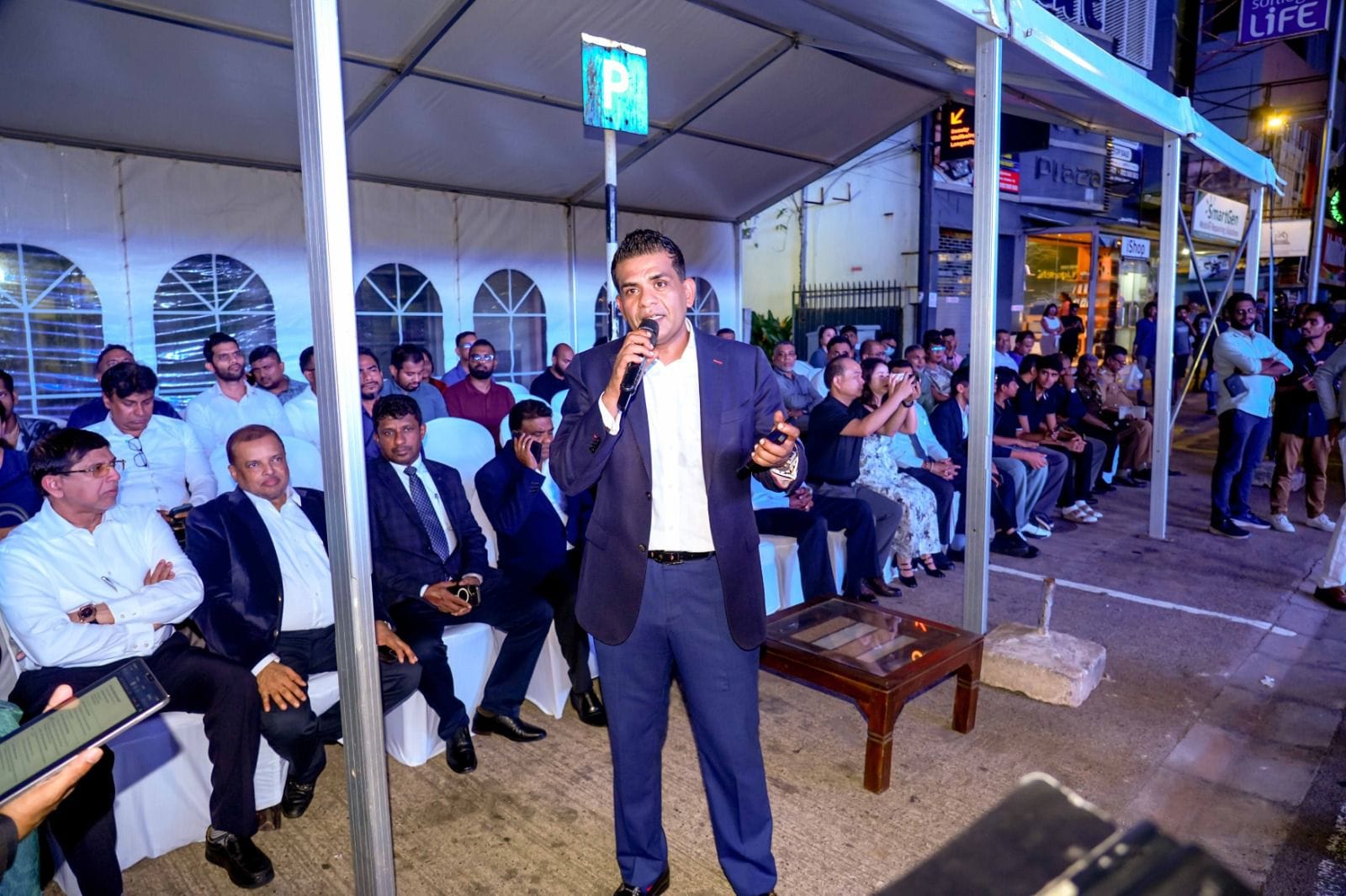 Sri lanka largest LED Screen launch  Hardy Jamaldeen