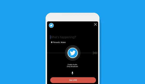 Audio පමණක් live broadcast කිරීමේ ක්‍රමයක් Twitter සහ Periscope app එක හරහා නිකුත් කරයි