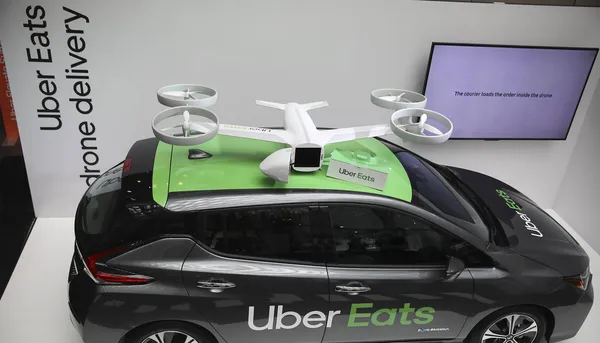 Food delivery සඳහා මේ මාසයේ අග සිට drone භාවිතා කිරීමට Uber ආයතනය සූදානම් වෙයි