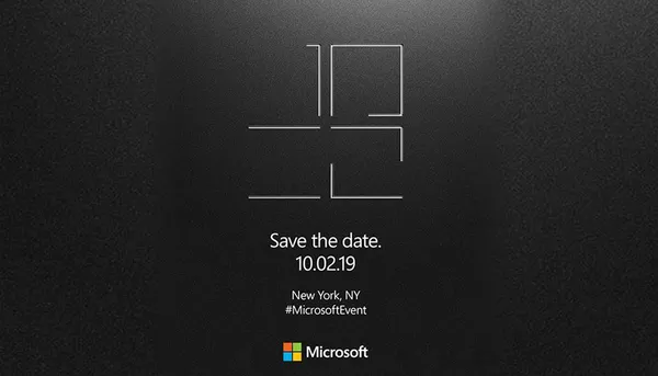 Microsoft සමාගමේ මීළඟ Surface event එක ඔක්තෝම්බර් 2වැනි දින පැවැත්වීමට නියමිත වෙයි