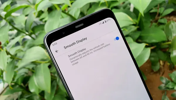 Google Pixel 4 ජංගම දුරකථනයේ තිරය 90Hz ලෙස ක්‍රියාත්මක වන්නේ Brightness Level එක වැඩි කළ විට පමණක් බව හෙළි වෙයි