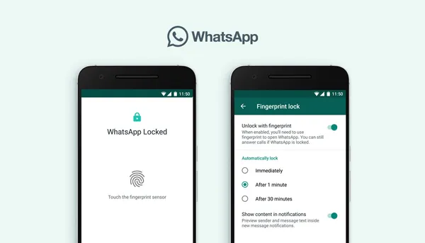 WhatsApp සඳහා Fingerprint authentication ක්‍රමය Android සඳහා ලබාදීමට WhatsApp ආයතනය කටයුතු කරයි