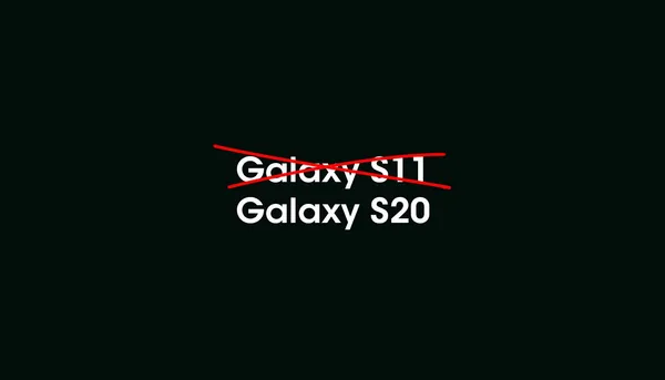 මීළඟ Samsung flagship device එක Galaxy S11 වෙනුවට Galaxy S20 ලෙස හැඳින්වීමට සූදානම් වන ලකුණු