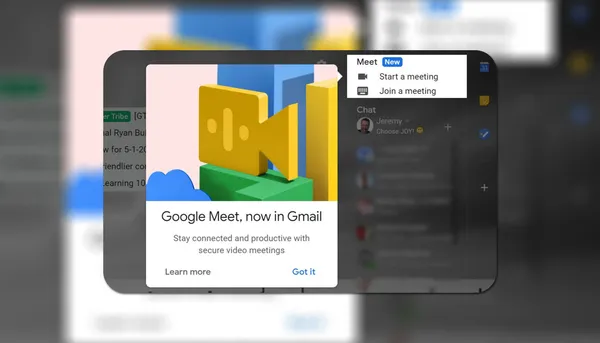 Zoom පරදවන්න, Google Meet දැන් ඔබේ Gmail Inbox එක හරහා ම ලබාදීමට Google සමාගම කටයුතු කරයි
