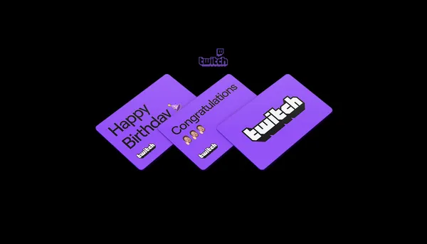 Twitch සේවාව හරහා Digital Gift Cards අලෙවිකිරීම ආරම්භ කිරීමට කටයුතු කරයි