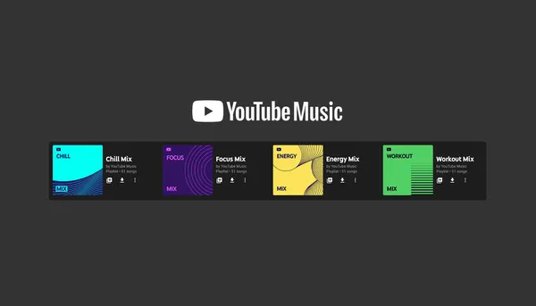 YouTube Music සඳහා සතිපතා update වන personalized mix playlists හතරක් එකතු කිරීමට කටයුතු කරයි