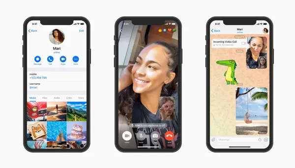 Telegram සේවාවේ 7 වැනි සංවත්සරය වෙනුවෙන් Video call පහසුකම ලබාදීමට Telegram ආයතනය කටයුතු කරයි