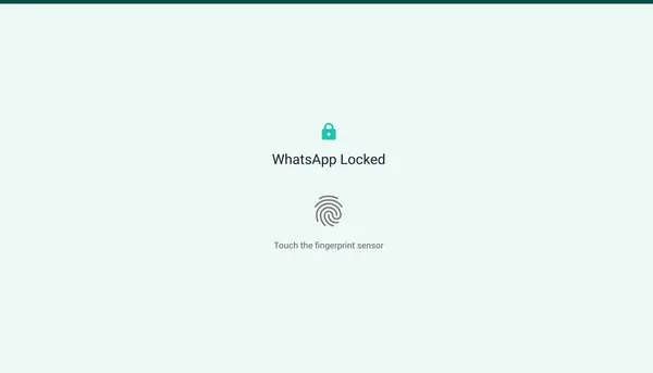 WhatsApp web app එකට පිවිසීම සඳහා ඉදිරියේදී fingerprint verification පහසුකම එකතු කිරීමට සූදානම් වන ලකුණු