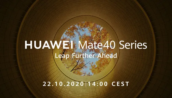 Huawei Mate 40 series එක මීළඟ ඔක්තෝබර් 22 වැනි දින එළිදැක්වීමට Huawei සමාගම සූදානම් වෙයි