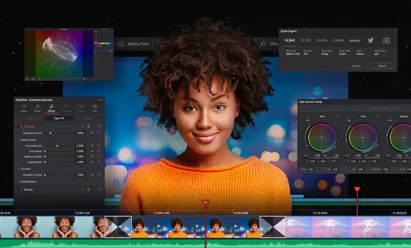 Video Editing වලට සම්පුර්ණයෙන්ම  නොමිලයේ ලබාදෙන Davinchi Resolve Software එක.