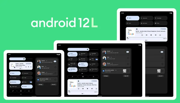 Foldable Phone හා Tab ඇතුළු Large screen සහිත Android උපාංග වලට Android 12L නමින් නව Android සංස්කරණයක් ළඟදීම