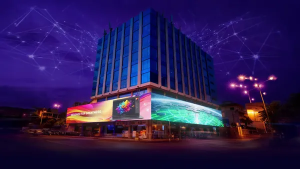 Sri lanka largest LED Screen launch  unity plaza