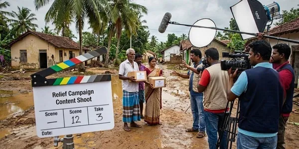 ගංවතුර ව්‍යසනය මැද එන ලංකාවේ Marketing ආපදා